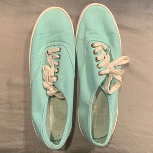 Mint green American eagle 🦅 shoes.